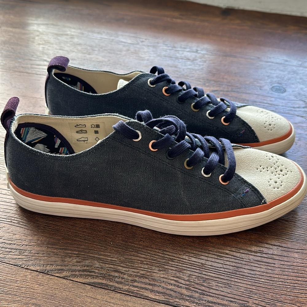Paul Smith Brand New never worn Lokai sneakers - navy blue size 40 / US Men 8